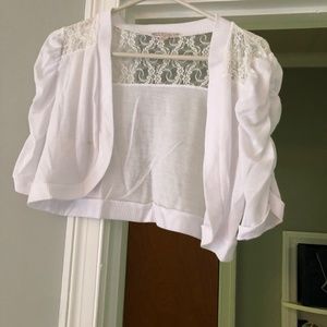 Ladies Crop Cardigan